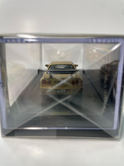 Inno64 1/64 2026 Tokyo Auto Salon TASKL25 Event Edition Nissan Skyline GT-R (R34) Gold -IN64-R34TSTH-TASKL25
