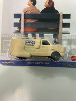 Hot Wheels 1/64 Pop Culture Dumb and Dumber Mutt Cutts Van Beige - Damaged Card