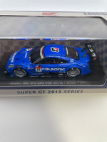 Ebbro 1/43 Nissan Calsonic Impul GT-R Super GT500 2015 Rd.1 Okayama n12 Blue