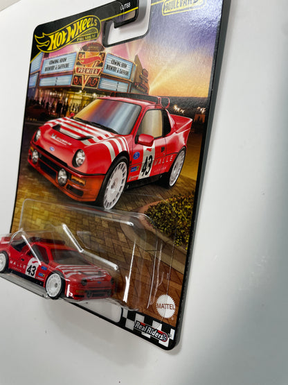 Hot Wheels 1/64 Ford RS200 Red - JBL29