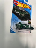 Hot Wheels 1/64 2018 Bentley Continental GT3 Green