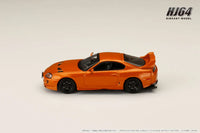 Hobby Japan 1/64 Toyota Supra (JZA80) JDM Custom Version Orange Metallic