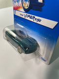 Hot Wheels 1/64 Dodge Viper RT/10 Green - Damaged Card