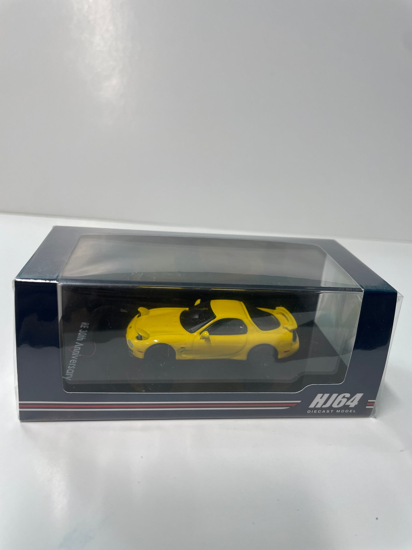 Hobby Japan 1/64 RE 30th Anniversary Mazda RX-7 (FD3S) Type RS-R Sunburst Yellow