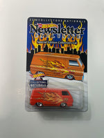 Hot Wheels 1/64 22th Collectors Nationals Convention Newsletter Exclusive ‘66 Dodge A100 with/ Sticker Orange