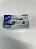 Tomica Limited Vintage Neo 1/64 LV-N308c Nissan Skyline GT-R V-Spec N1 (1995) White