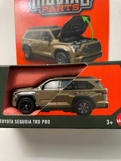 Matchbox 1/64 Moving Parts 2024 Toyota Sequoia TRD PRO Brown - JHV54