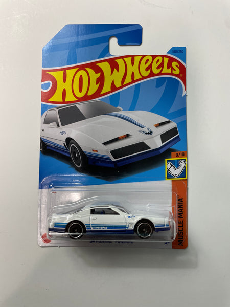 Hot Wheels 1/64 ‘84 Pontiac Firebird White & Blue