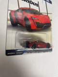 Hot Wheels Fast & Furious W Motors Lykan Hypersport - Damaged Card