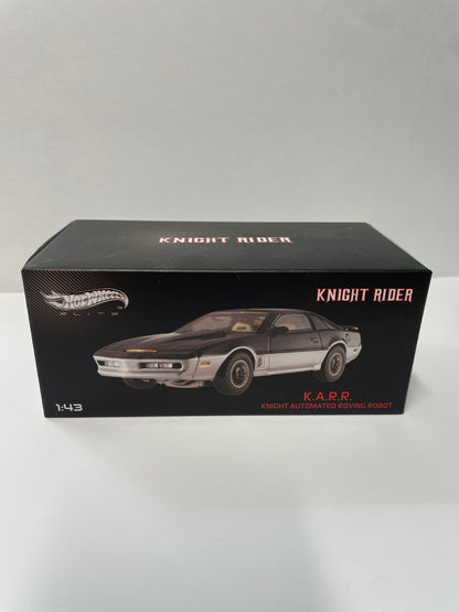 Hot Wheels 1/43 Elite Knight Rider K.A.R.R. Knight Automated Roving Robot Black & Grey - BCT87