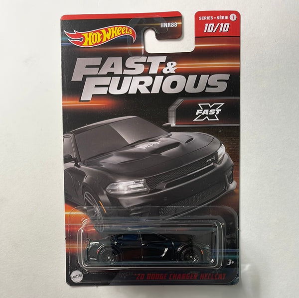 Hot Wheels 1/64 Fast And Furious Series 1 ‘20 Dodge Charger Hellcat Black