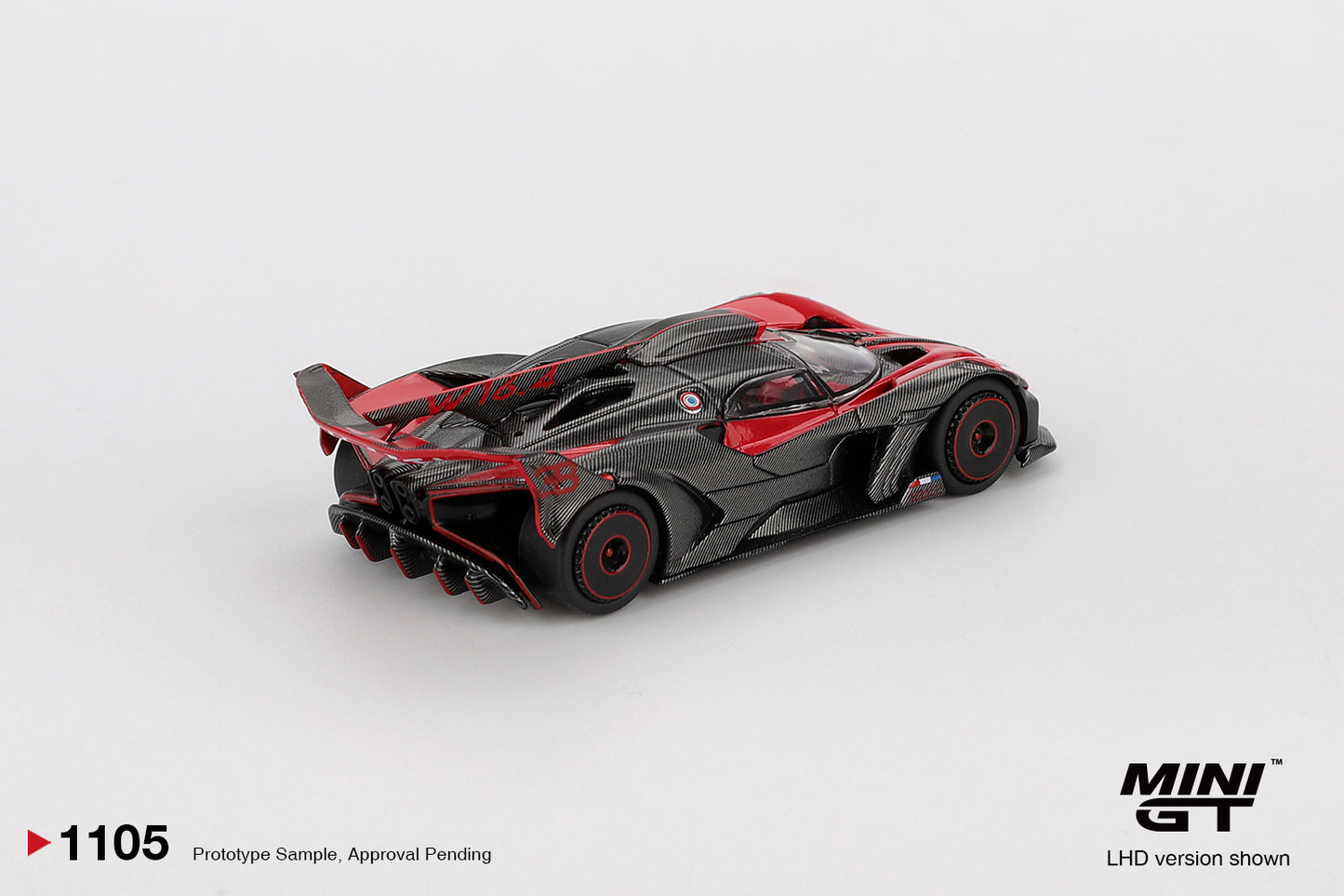 Mini GT 1/64 Bugatti Bolide Red - MGT01105