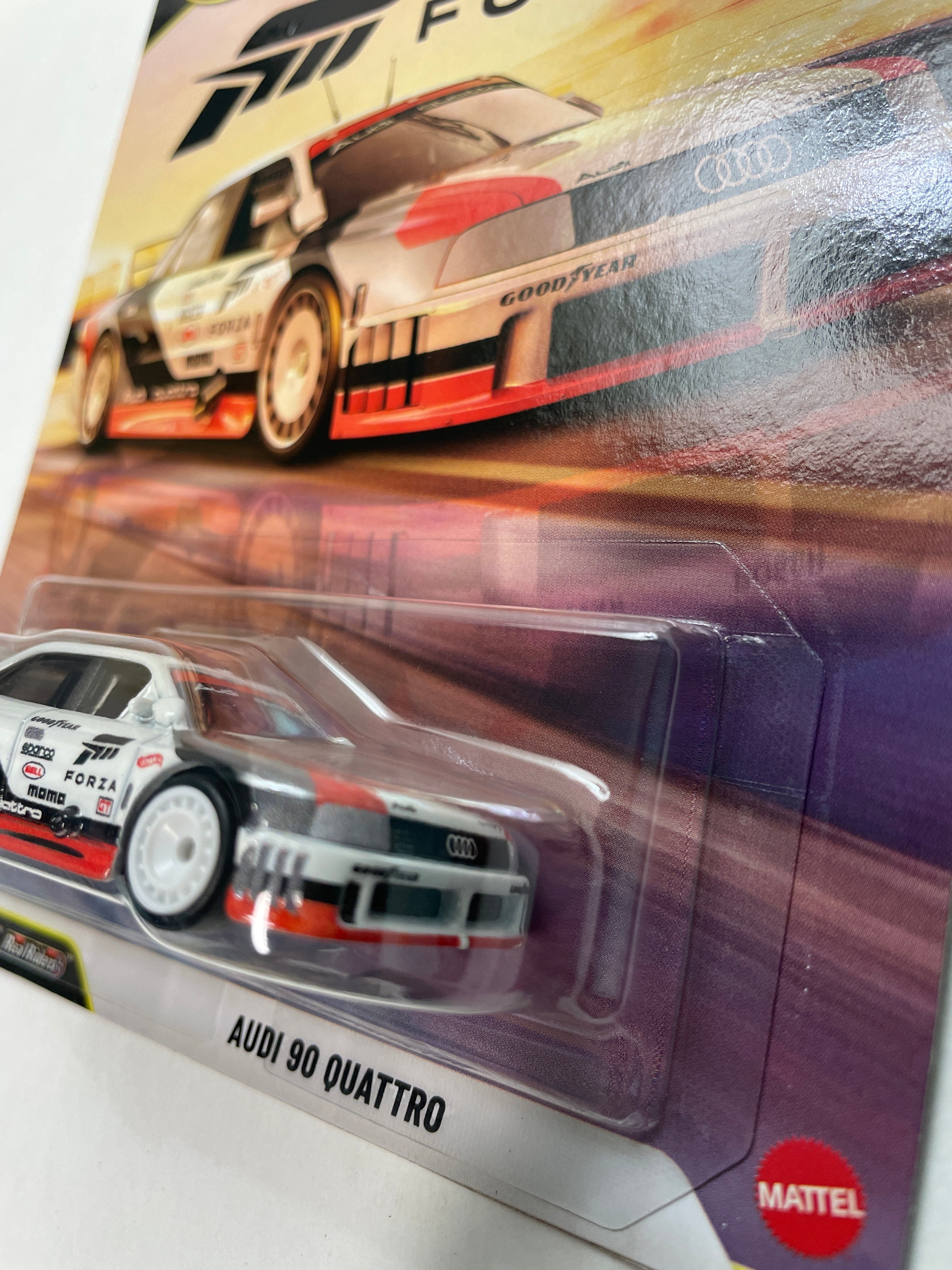 Hot Wheels 1/64 Pop Culture Forza Audi 90 Quattro White - JHX05