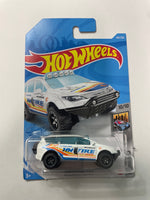 Hot Wheels 1/64 Treasure Hunt Chrysler Pacifica White - Damaged Card