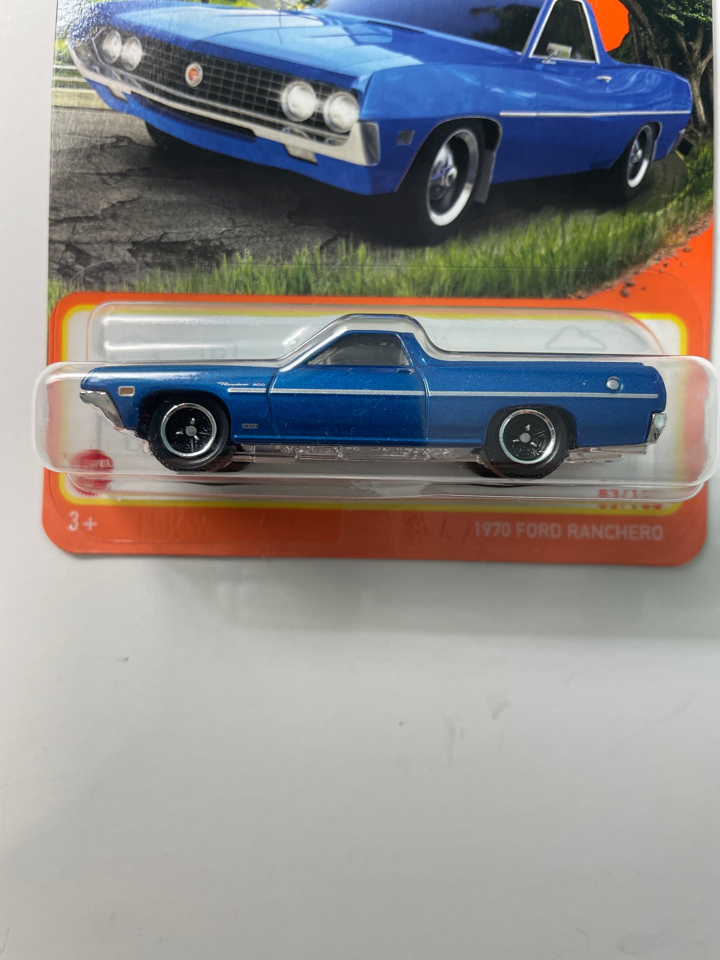 Matchbox 1/64 1970 Ford Ranchero Blue