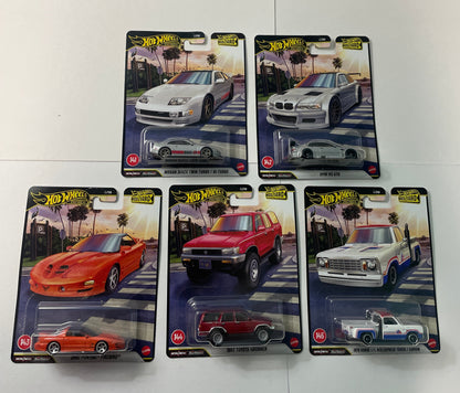 Hot Wheels 1/64 Boulevard Mix F Set Of 5 - GJT68-978F