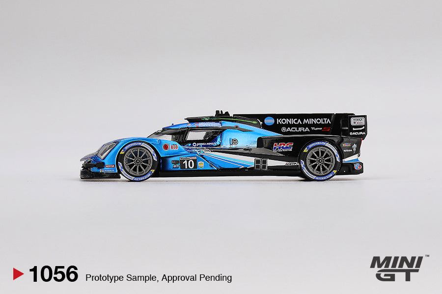 Mini GT 1/64 Acura ARX-06 GTP #10 2024 IMSA Daytona 24 Hrs Konica Minolta Black & Blue - MGT01056