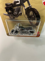 Matchbox 1/64 Indiana Jones Themed Ducati Scrambler Grey & Black