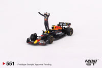 Mini GT 1/64 Oracle Red Bull Racing RB18 #11 Sergio Pérez 2022 Monaco Prix Winner