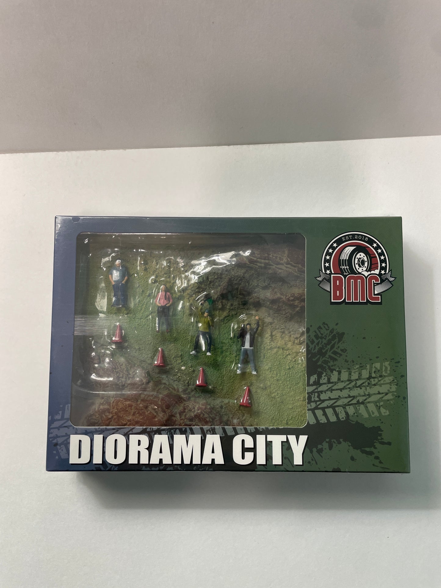 BM Creations 1/64 Diorama City Country Side Grass Version - 64BDOR002