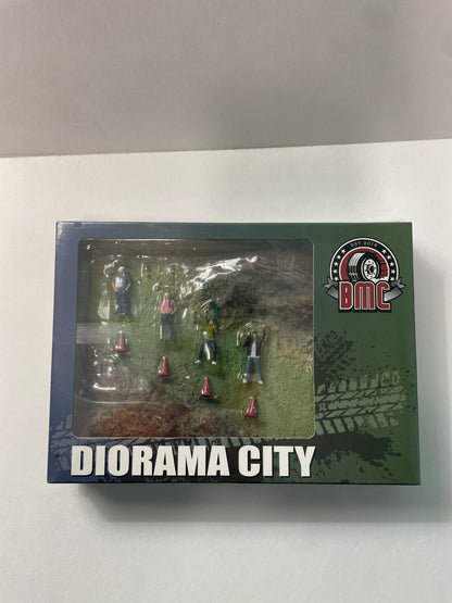 BM Creations 1/64 Diorama City Country Side Grass Version - 64BDOR002