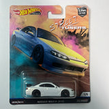 Hot Wheels Car Culture Street Tuners Nissan Silvia S15 White