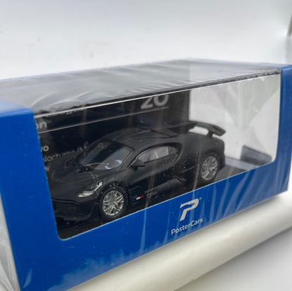 Postercars 1/64 n20 Hypercar League Collection Bugatti Divo Nocturne (Matt) Black