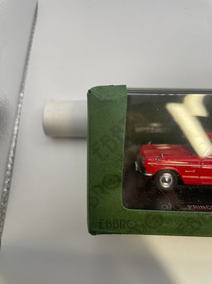 Ebbro 1/43 1965 Prince Nissan Skyline 2000GTB Red - Damaged Box