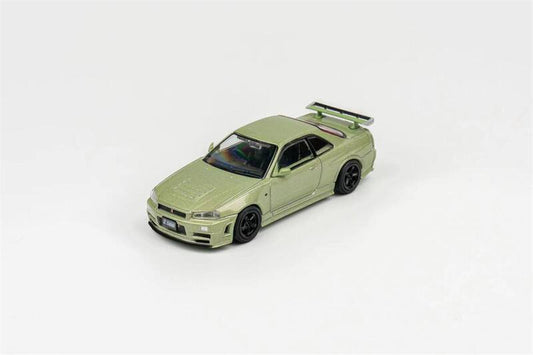 DCT 1/64 Nissan Skyline GTR Z-Tune Green - Damaged Car (Read Description)