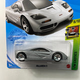 Hot Wheels 1/64 Mclaren F1 Silver