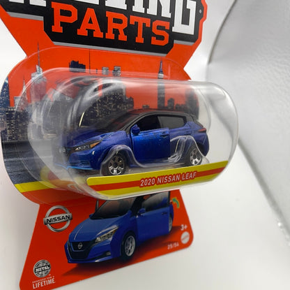 Matchbox 1/64 Moving Parts 2020 Nissan Leaf Blue