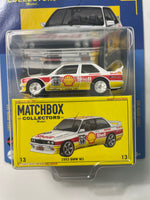 Matchbox Collectors 1/64 1993 BMW M3 Shell White