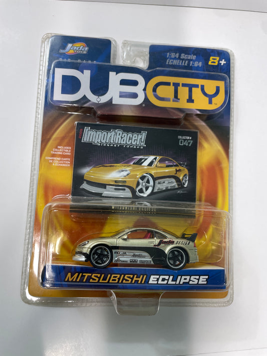 Jada 1/64 DUB City Mitsubishi Eclipse Champagne - 12002 - Damaged Box