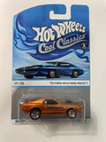 Hot Wheels 1/64 Cool Classics ‘70 Ford Mustang Mach 1 Orange