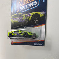 Hot Wheels 1/64 Neon Speeders Rally Cat Green