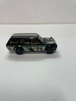 *Loose* Hot Wheels 1/64 Kmart Exclusive ‘71 Datsun 510 Wagon Black & Green