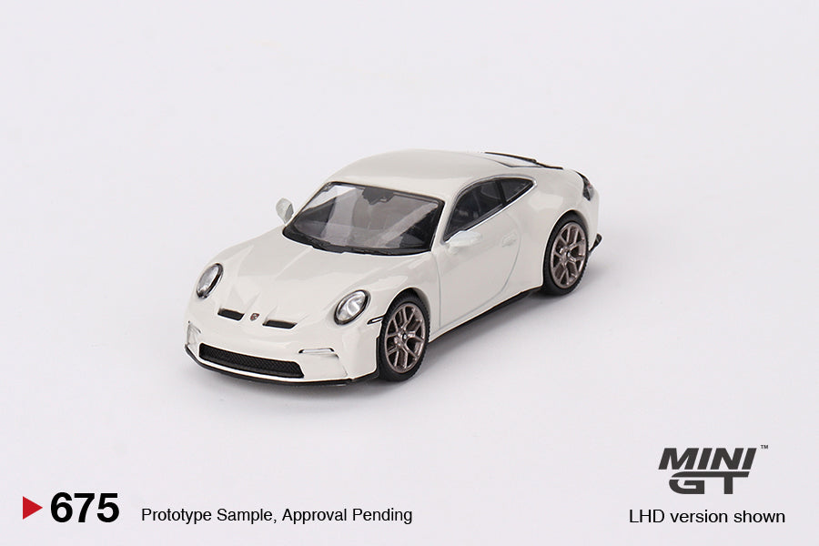 Mini GT 1/64 Porsche 911 (992) GT3 Touring Crayon White