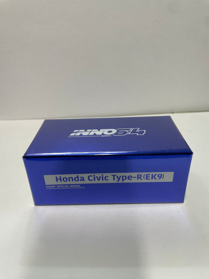 Inno64 1/64 Los Angeles Fan Social Tour 2025 Honda Civic Type-R (EK9) Blue