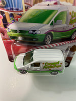 Matchbox 1/64 Caramel Apple Pops Volkswagen Caddy Delivery Green & White