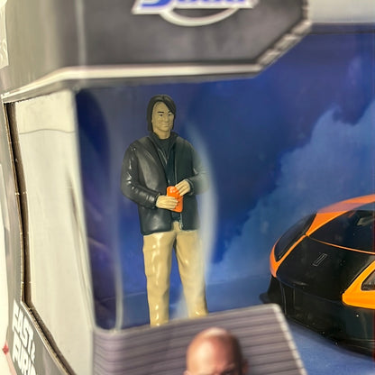 Jada 1/24 1995 Mazda RX-7 Widebody w/ Han Figure Tokyo Drift Fast and Furious - Damaged Box