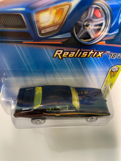 Hot Wheels 1/64 ‘69 Pontiac GTO Black - Damaged Box