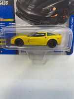 Johnny Lightning 1/64 Classic Gold Collection 2012 Chevy Corvette Z06 Velocity Yellow