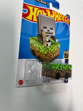 Hot Wheels 1/64 Minecraft Green