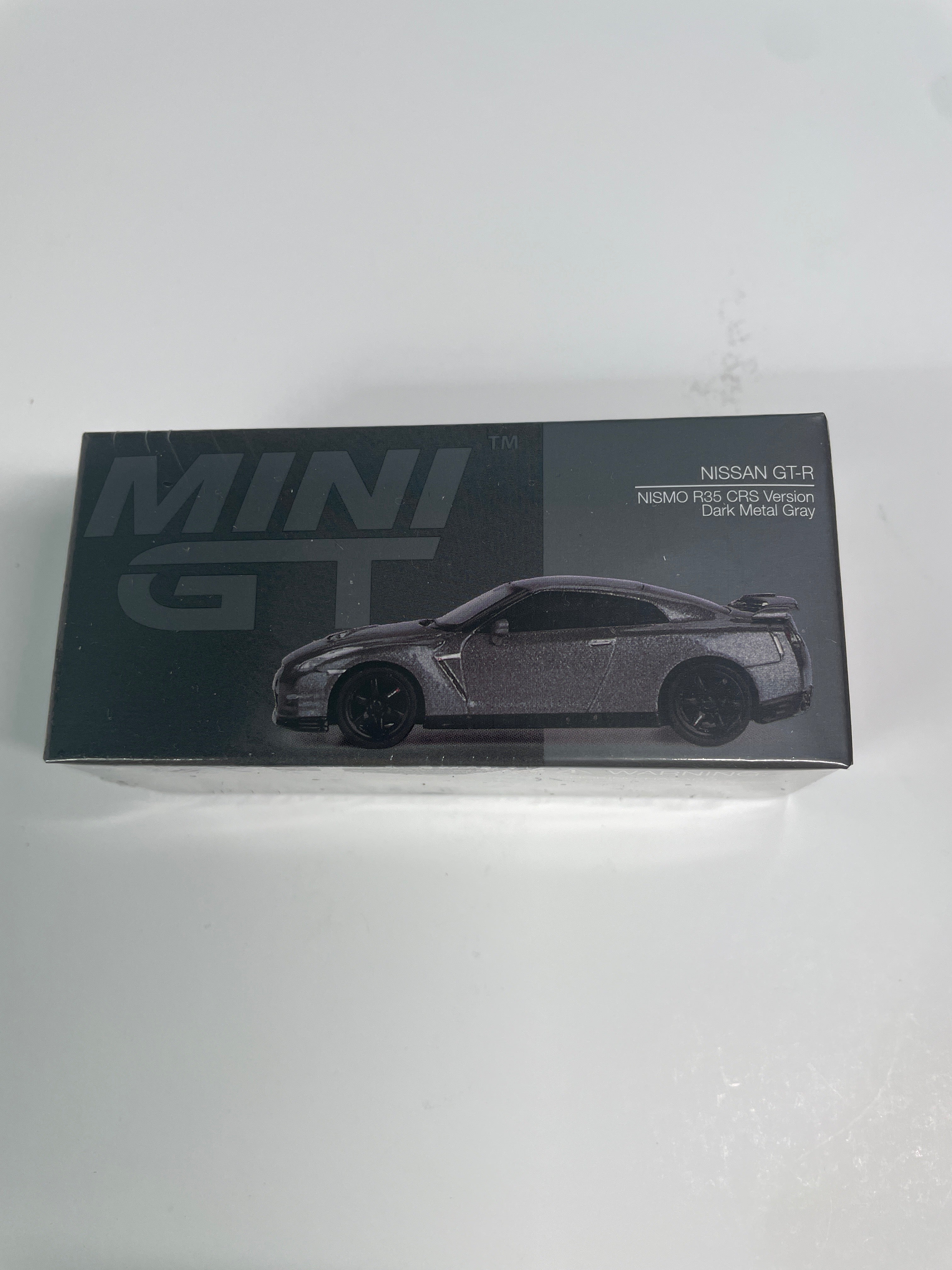 Mini GT 1/64 Nissan GT-R Nismo R35 CRS Version Dark Metal Gray