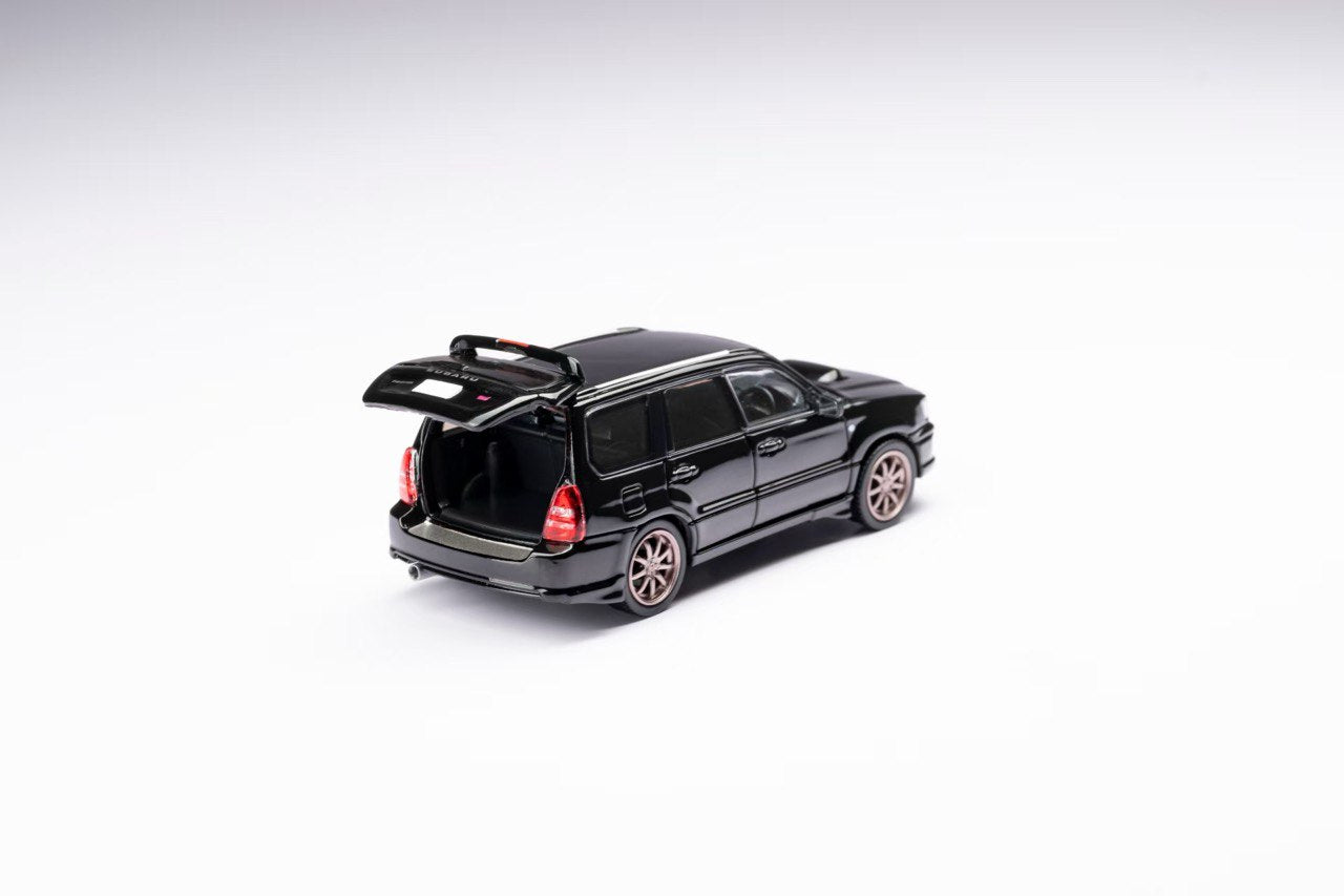 Model Model 1/64 Subaru Forester STI Version Black - MM64-SG9-002