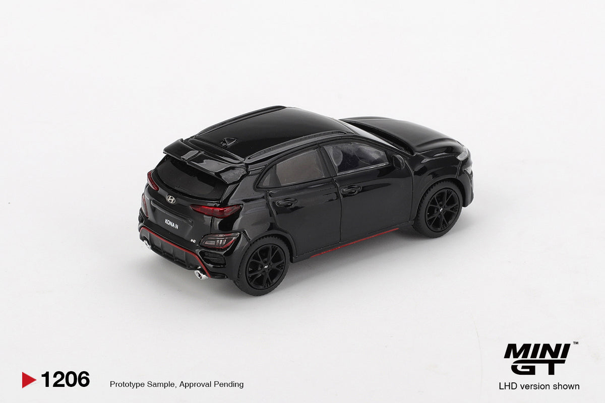 Mini GT 1/64 Hyundai KONA N Phantom Black MGT01206