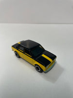 *Loose* Hot Wheels 1/64 Premium Display Case Exclusive Datsun 510 Yellow & Black