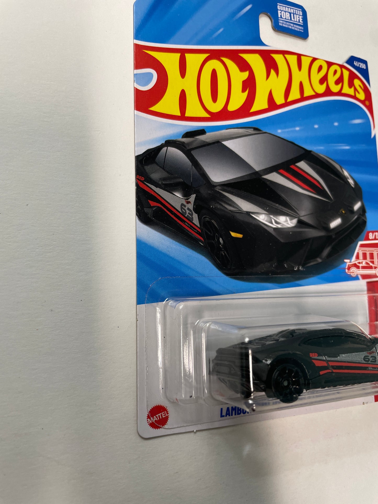 Hot Wheels 1/64 Target Red Lamborghini Huracan Sterrato Black