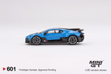 Mini GT 1/64 Bugatti Divo Blu Bugatti