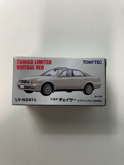 Tomica Limited Vintage Neo 1/64 LV-N241b Toyota Chaser 3.0 Avante G Silver